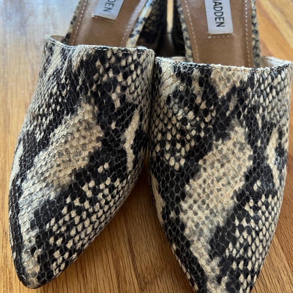 Steve Madden Snakeskin Mule - Picture 5 of 7